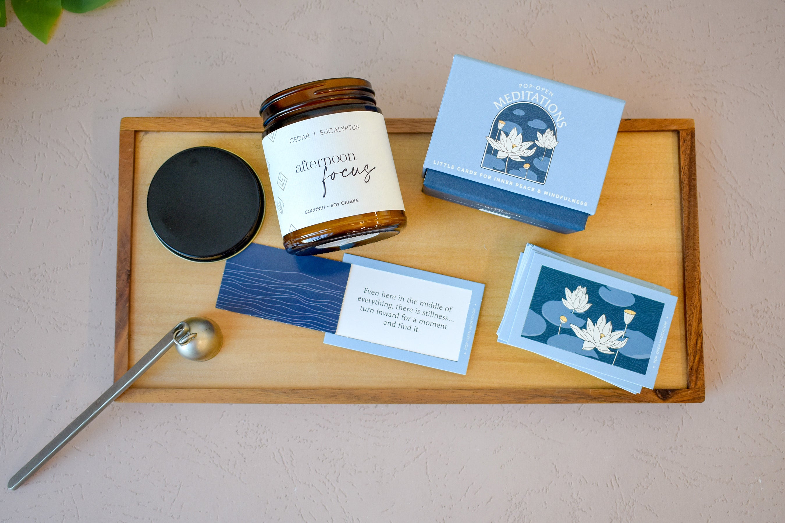 Daily Meditation Candle Gift Set