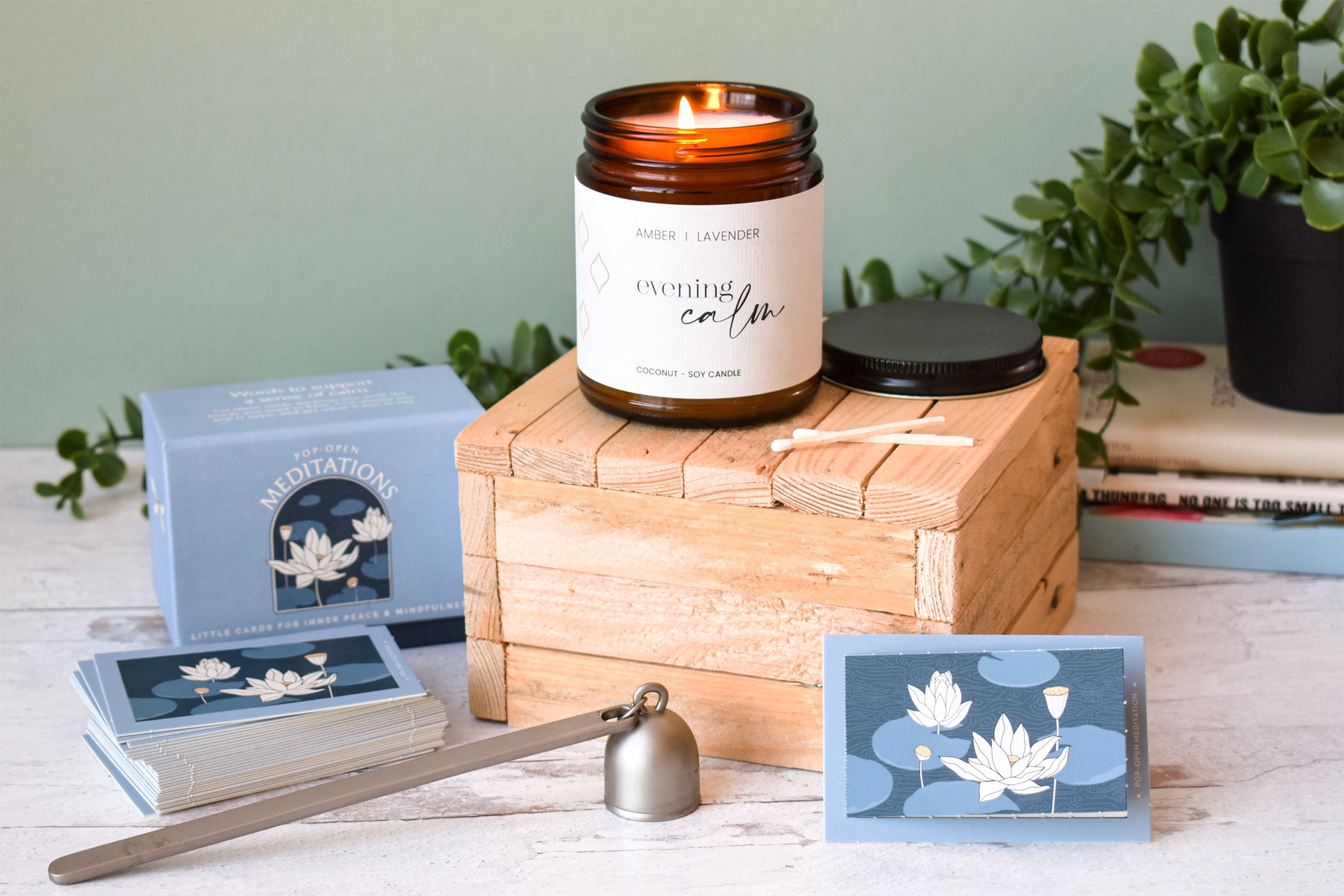 Daily Meditation Candle Gift Set