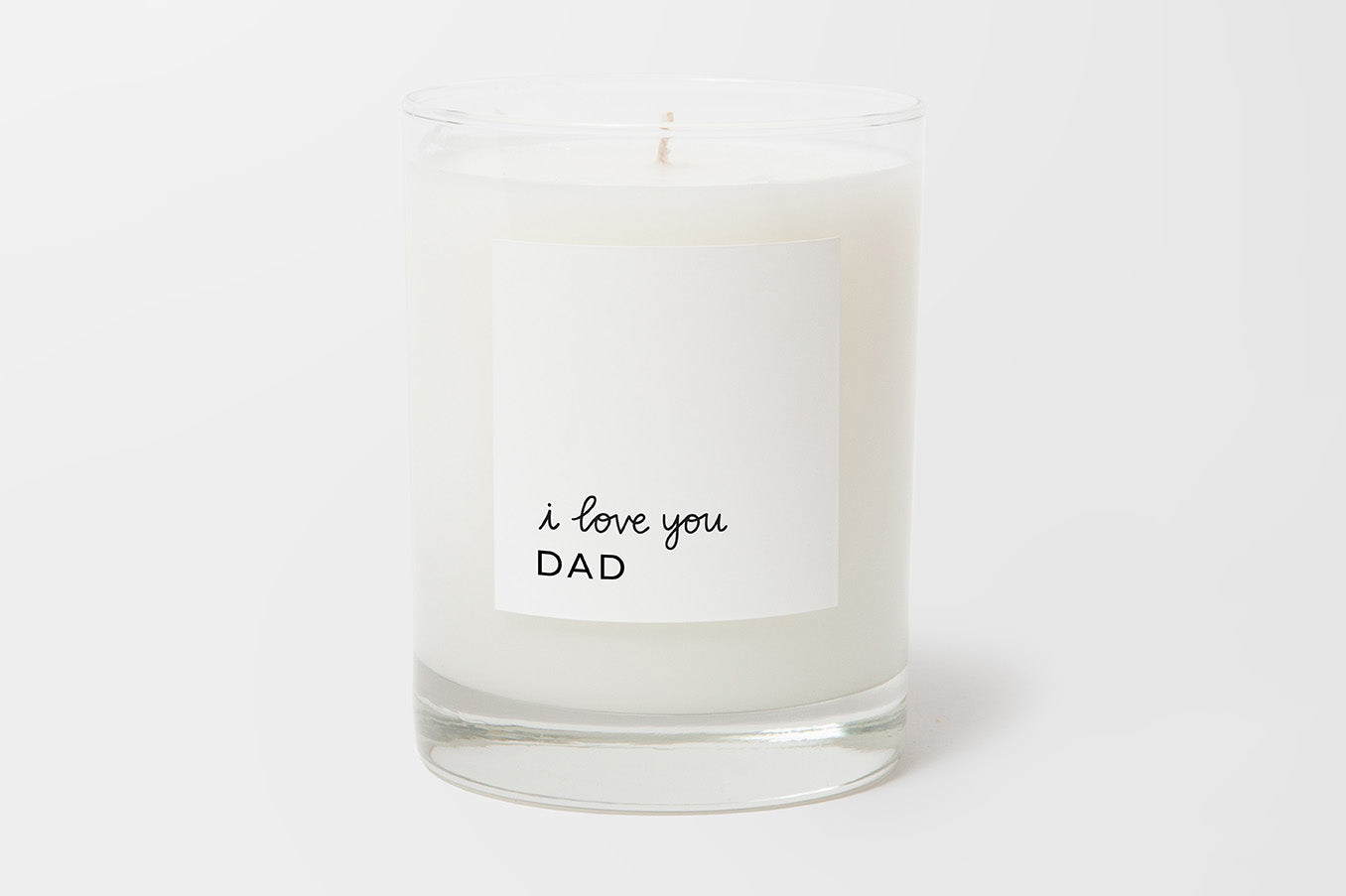 Personalized Candle-I Love You