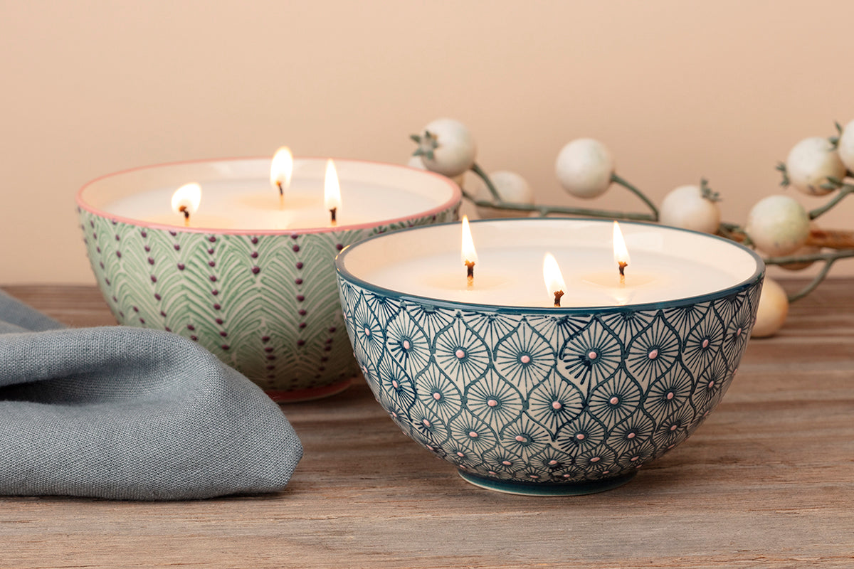 Palma Bowl Candles