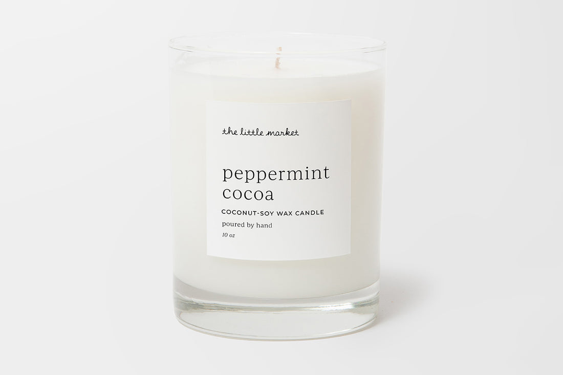 Peppermint Cocoa Candle
