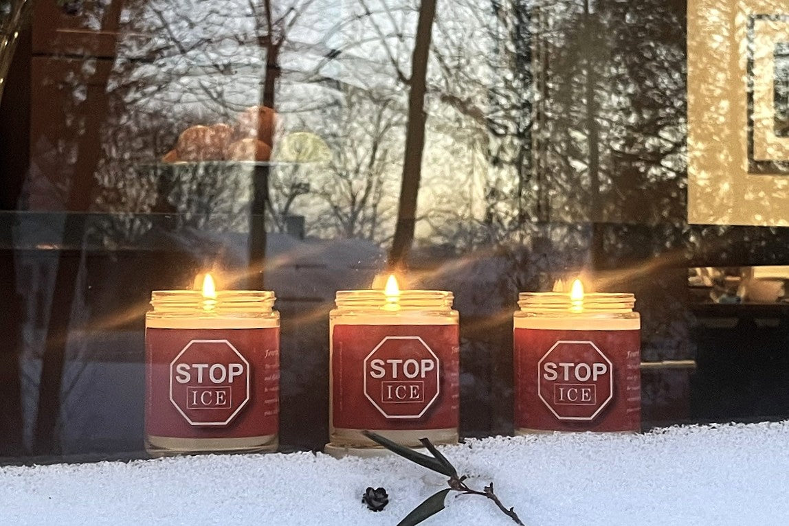 Stop ICE Candle ICE out Candle