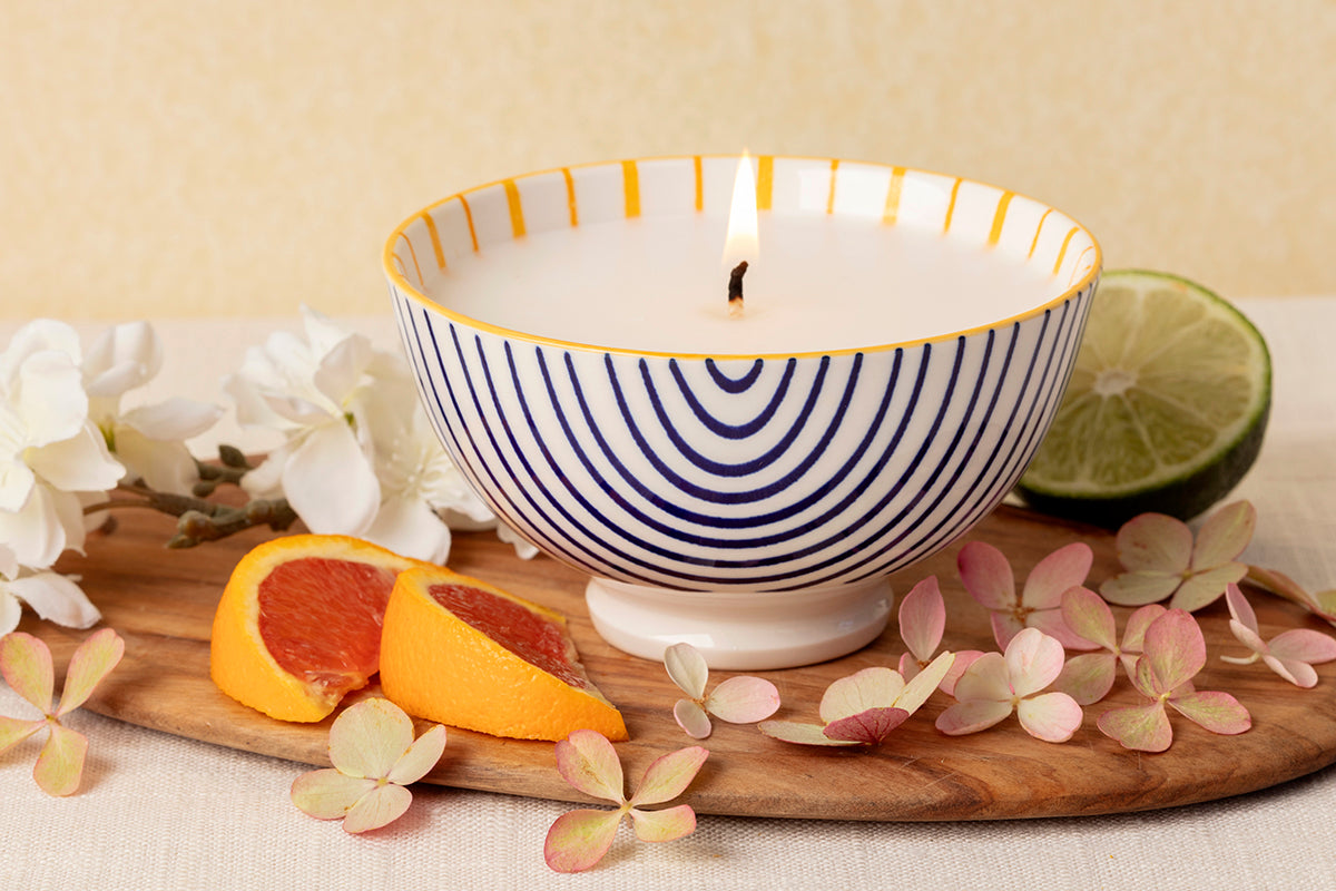 Sunbeam Bowl Candles