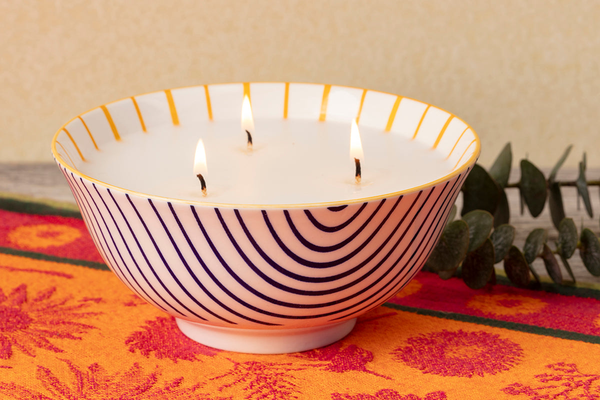 Sunbeam Bowl Candles