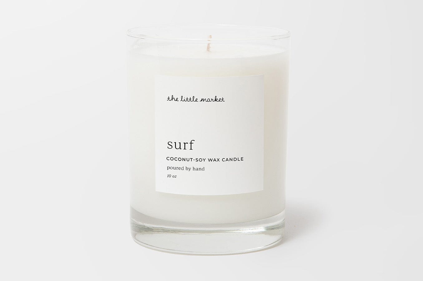 The Little Market I Surf Handmade Scented Candle I Soy Coconut Wax –  Prosperity Candle