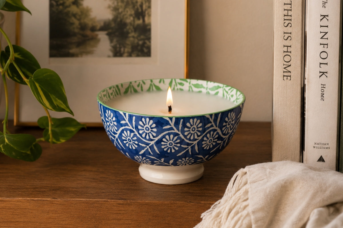 Vine & Blossom Bowl Candle