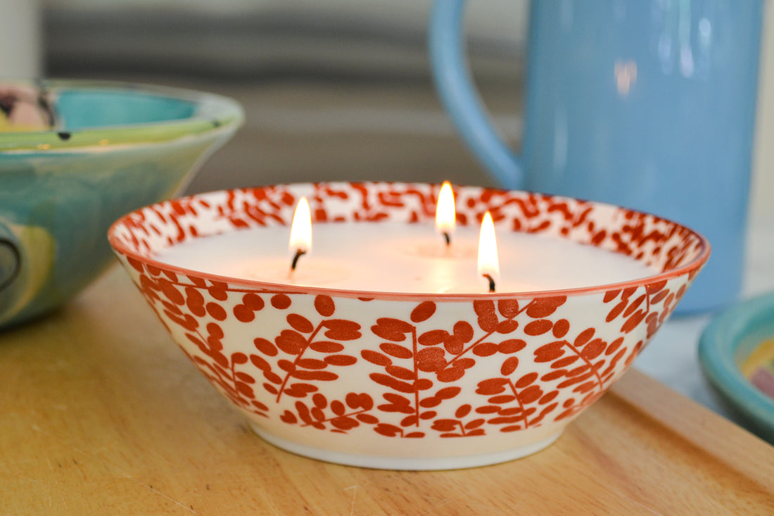 Wanderleaf Bowl Candle
