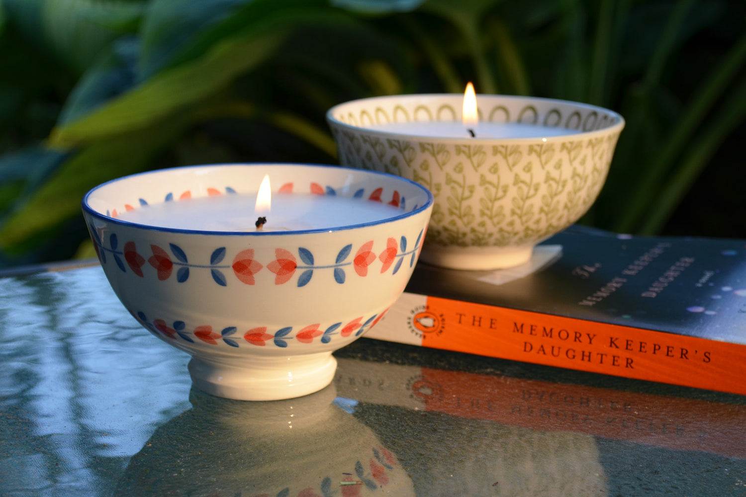 Tulip Bowl Candles