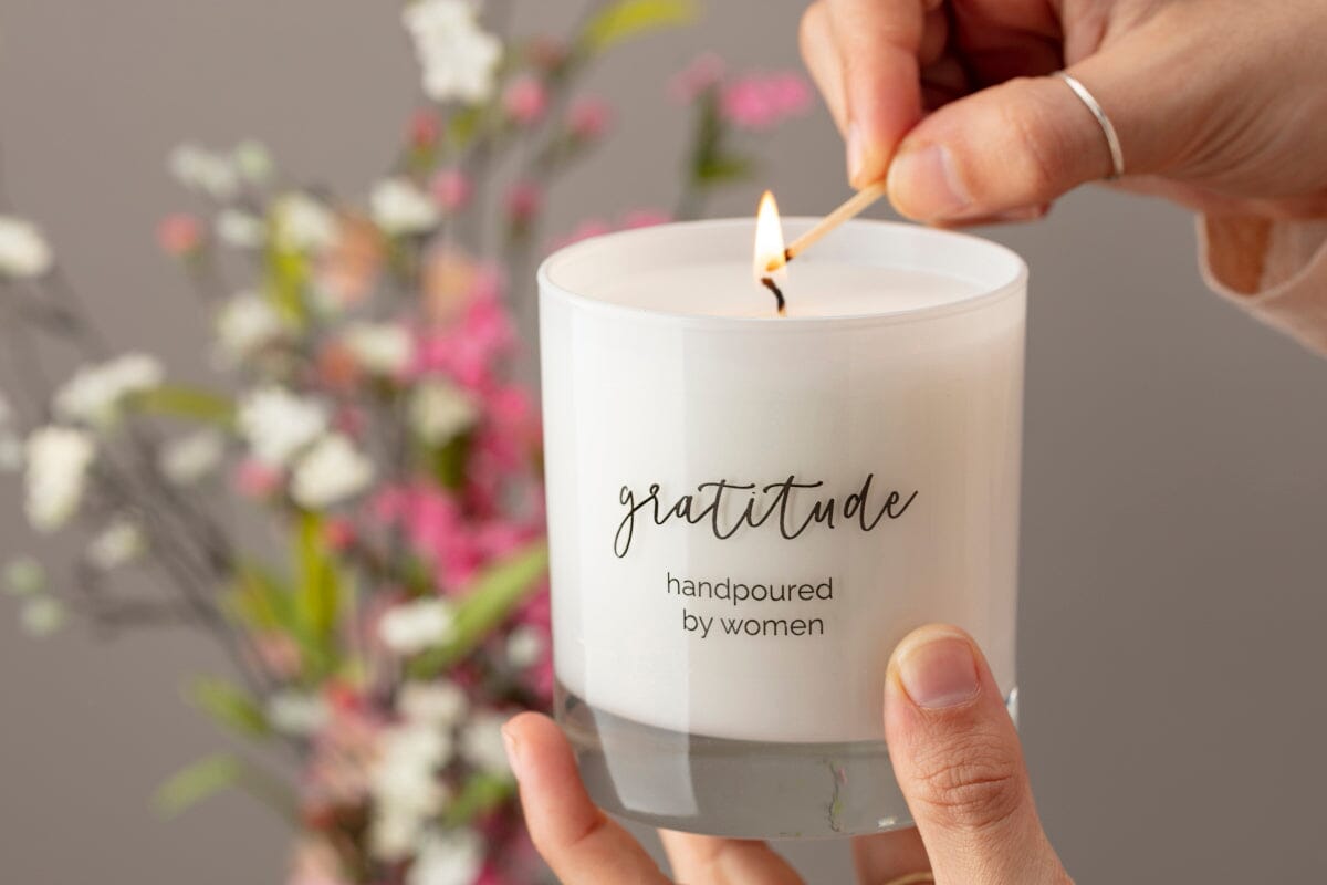 Gratitude Candle