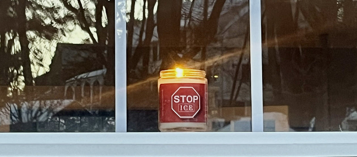 Stop ICE Candle Fourth Amendment