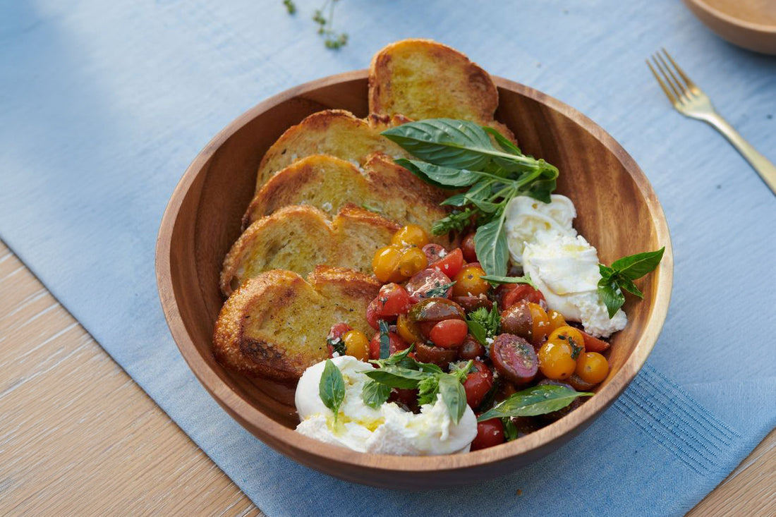 Acacia Wood Salad Bowl