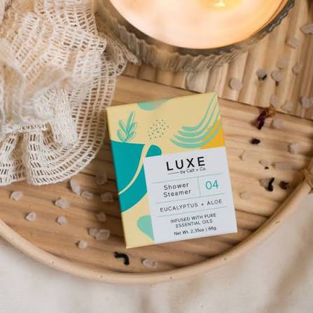 Luxe Shower Steamer Fizzy Bomb