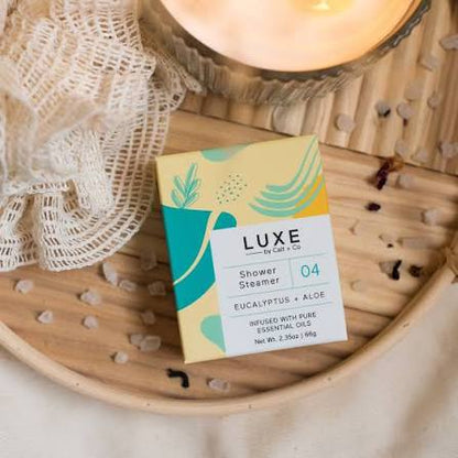 Luxe Shower Steamer Fizzy Bomb