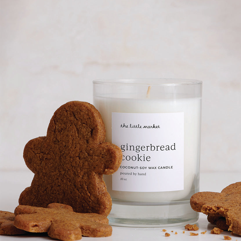 Gingerbread Cookie Candle