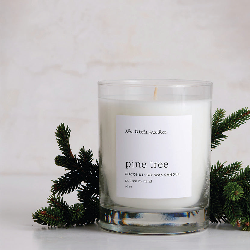 Pine Tree Candle