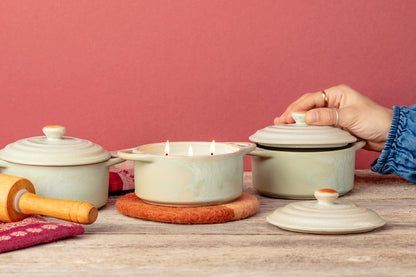 Celadon Baker Candle