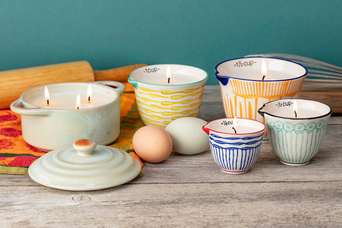 Celadon Baker Candle