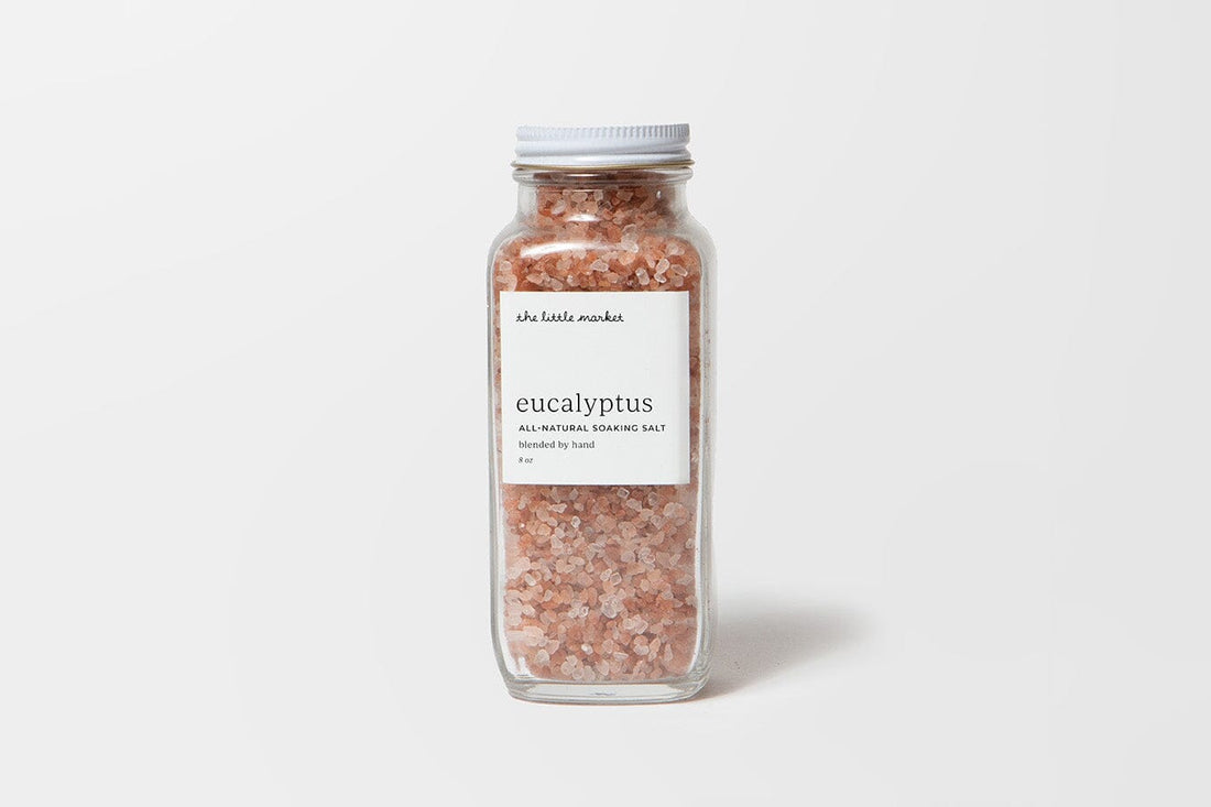 The Little Market Soaking Salt - Eucalyptus (8 oz.)