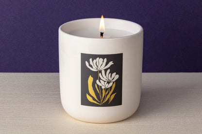 Gilded Botanical Candle