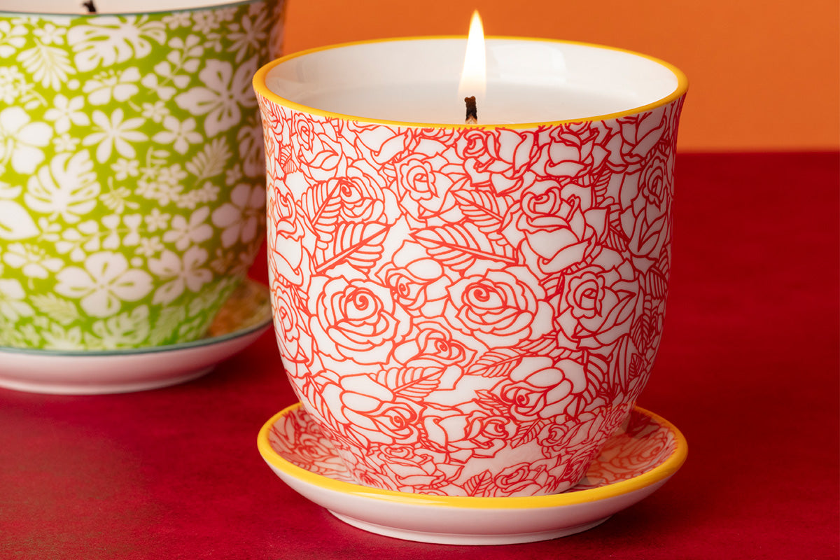 pothead planters candles Liberte Pot Candles