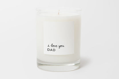 Personalized Candle-I Love You