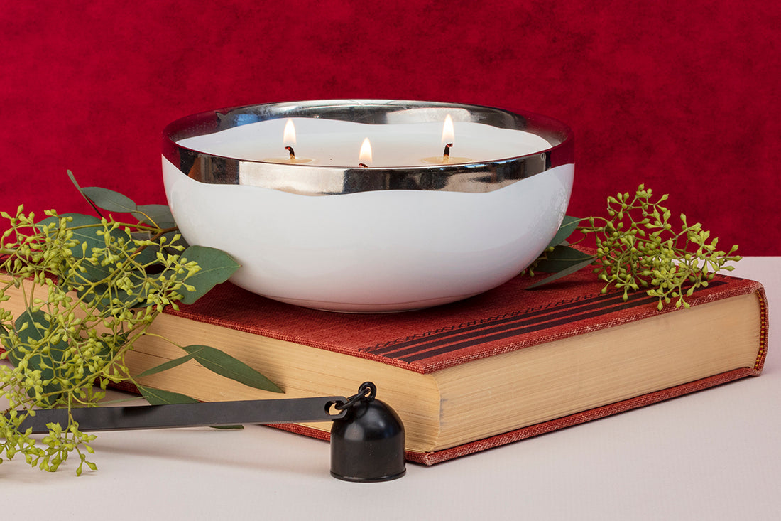 Lulea 3-Wick Candle Bowl