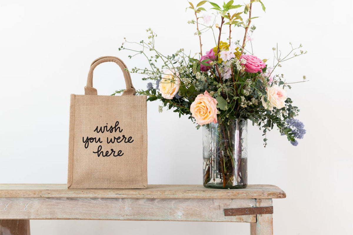 Gift Tote - Wish You Were Here