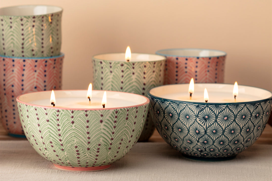 Palma Bowl Candles