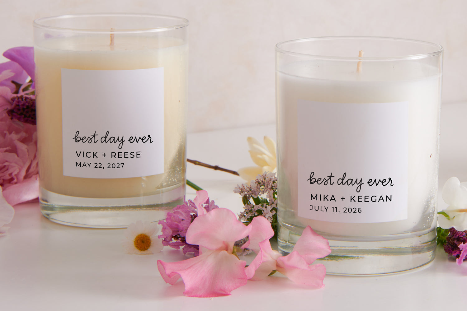 Personalized Candle-Best Day Ever