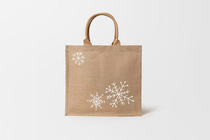 Shopping Tote - Snowflakes