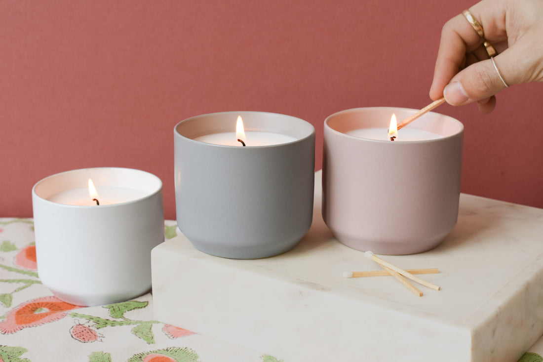 Slow Living Candle Gift Set