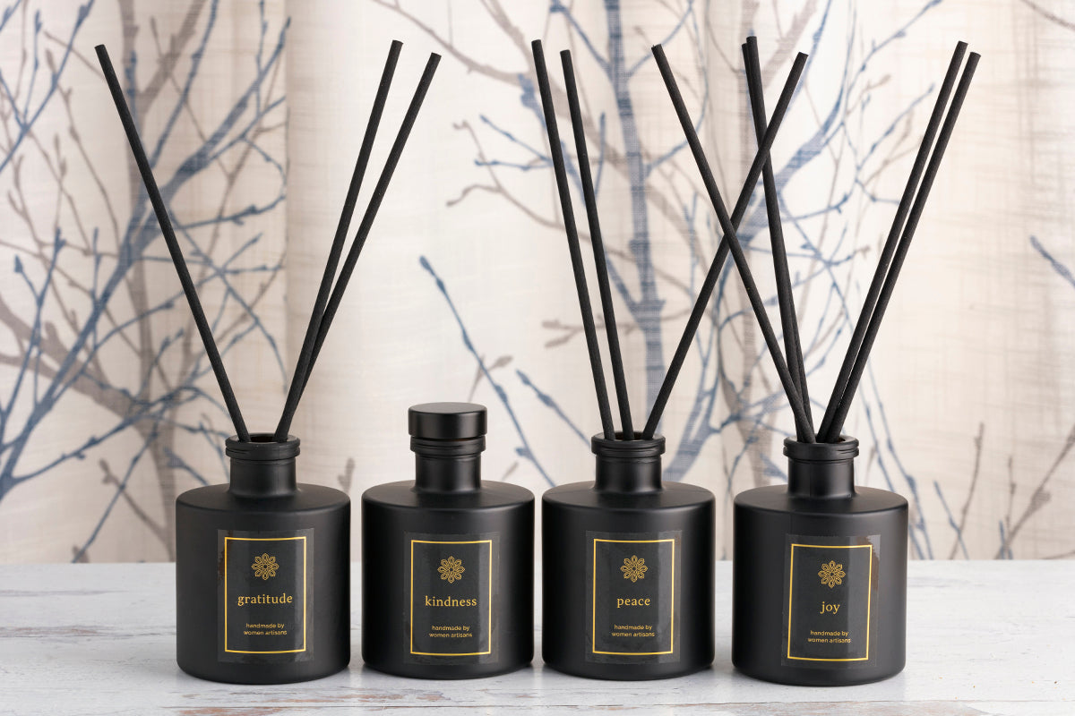 Solidarity Reed Diffuser | Peace Joy Gratitude | Prosperity Candle