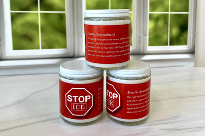 Stop ICE Candle Fourth Amendment