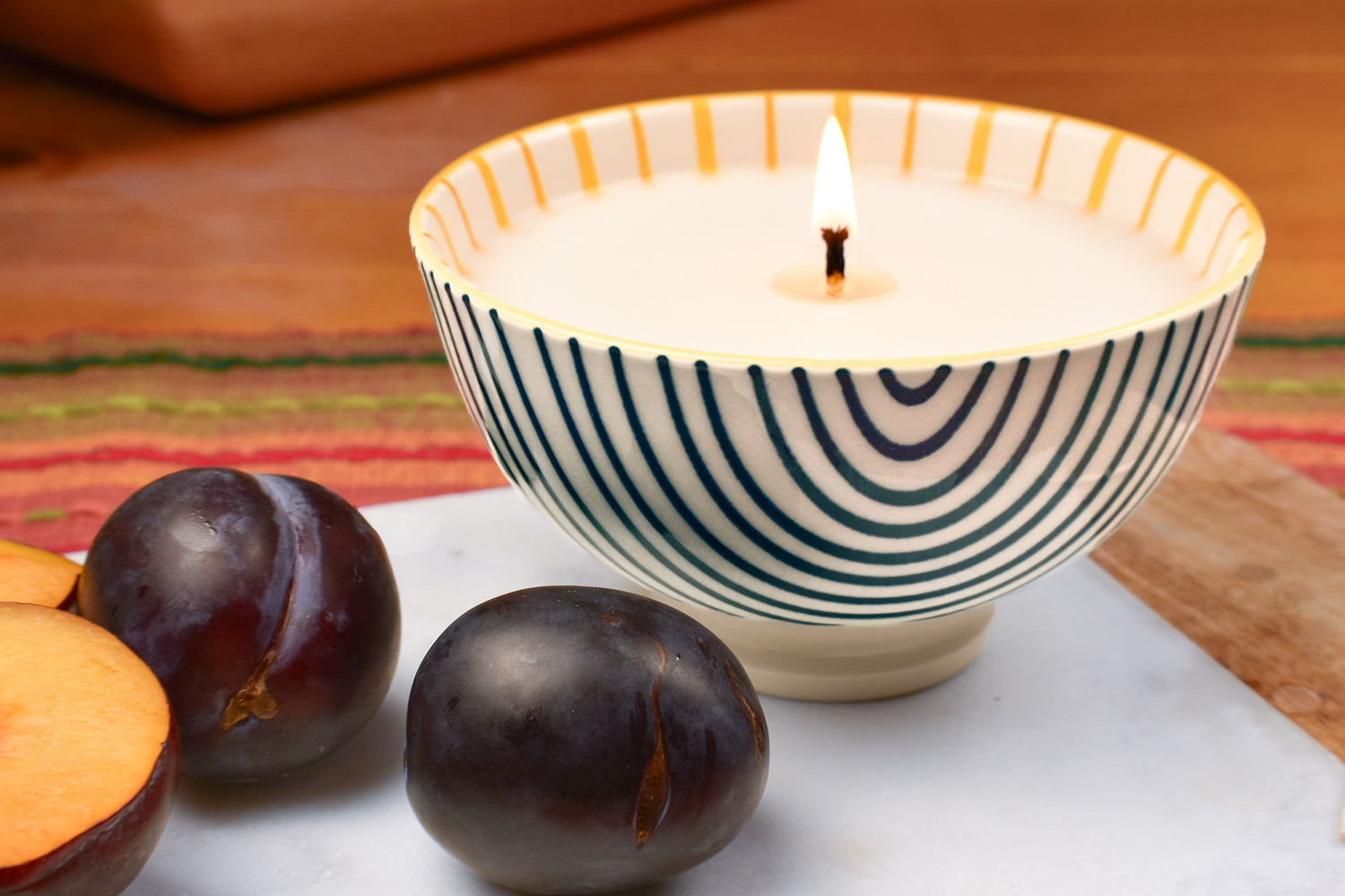 Sunbeam Bowl Candles