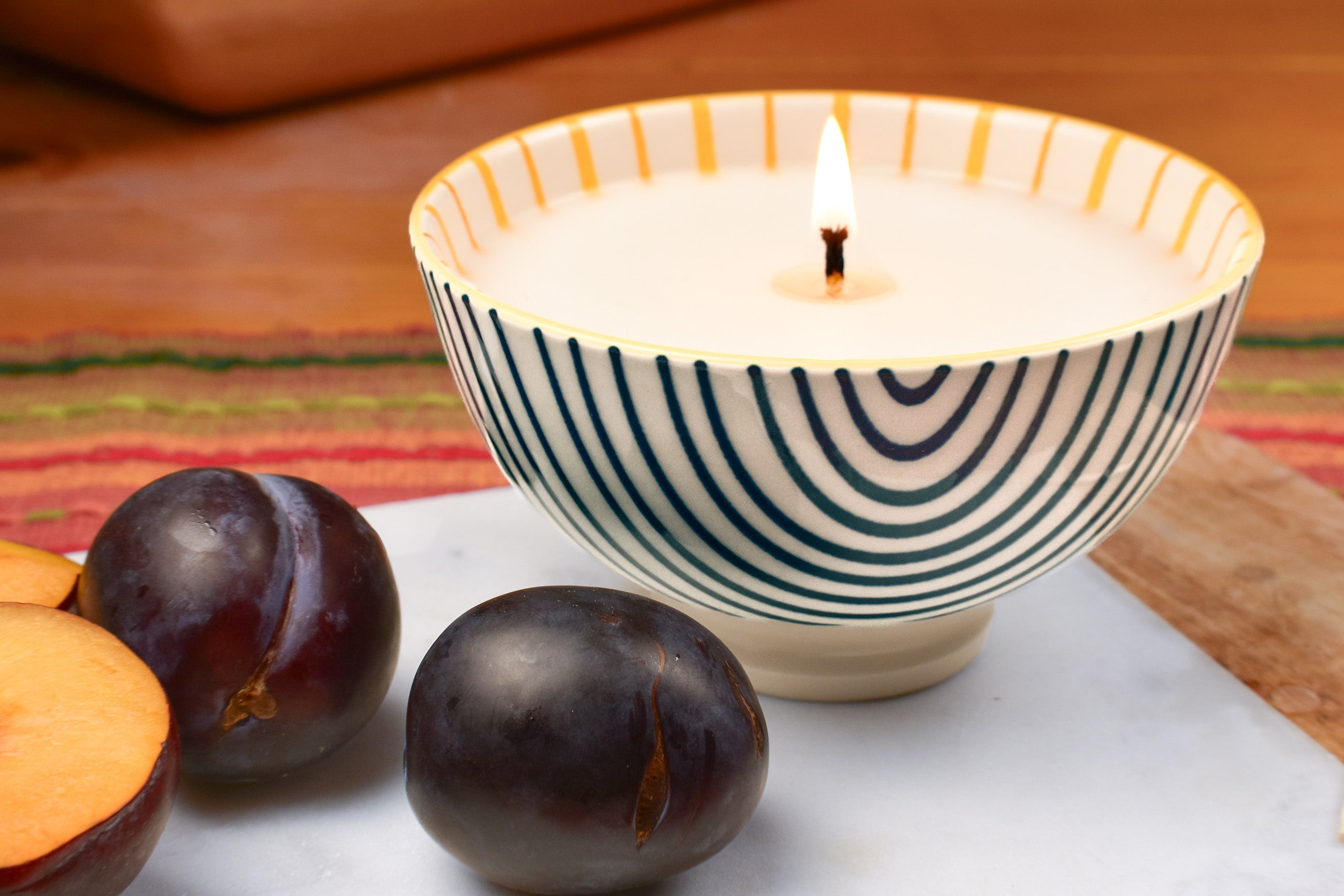 Sunbeam Bowl Candles
