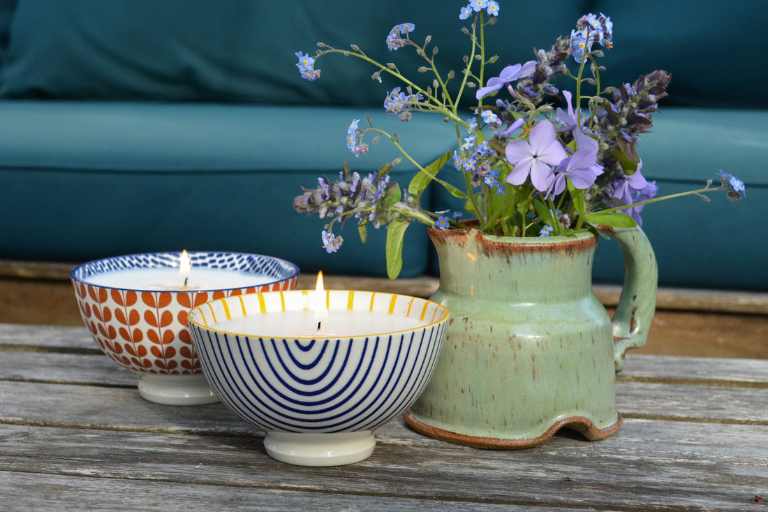 Sunbeam Bowl Candles