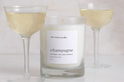 Champagne Candle