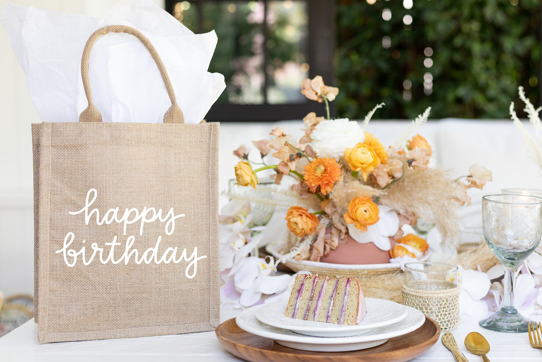 Gift Tote - Happy Birthday