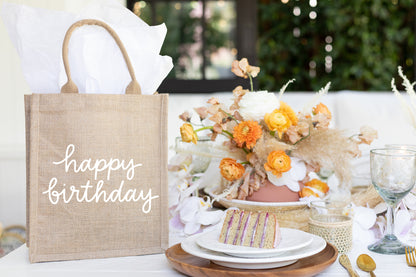 Gift Tote - Happy Birthday