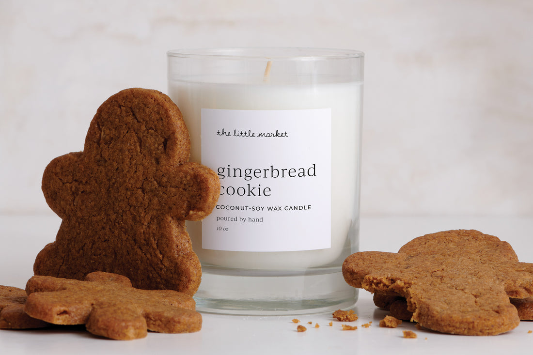Gingerbread Cookie Candle