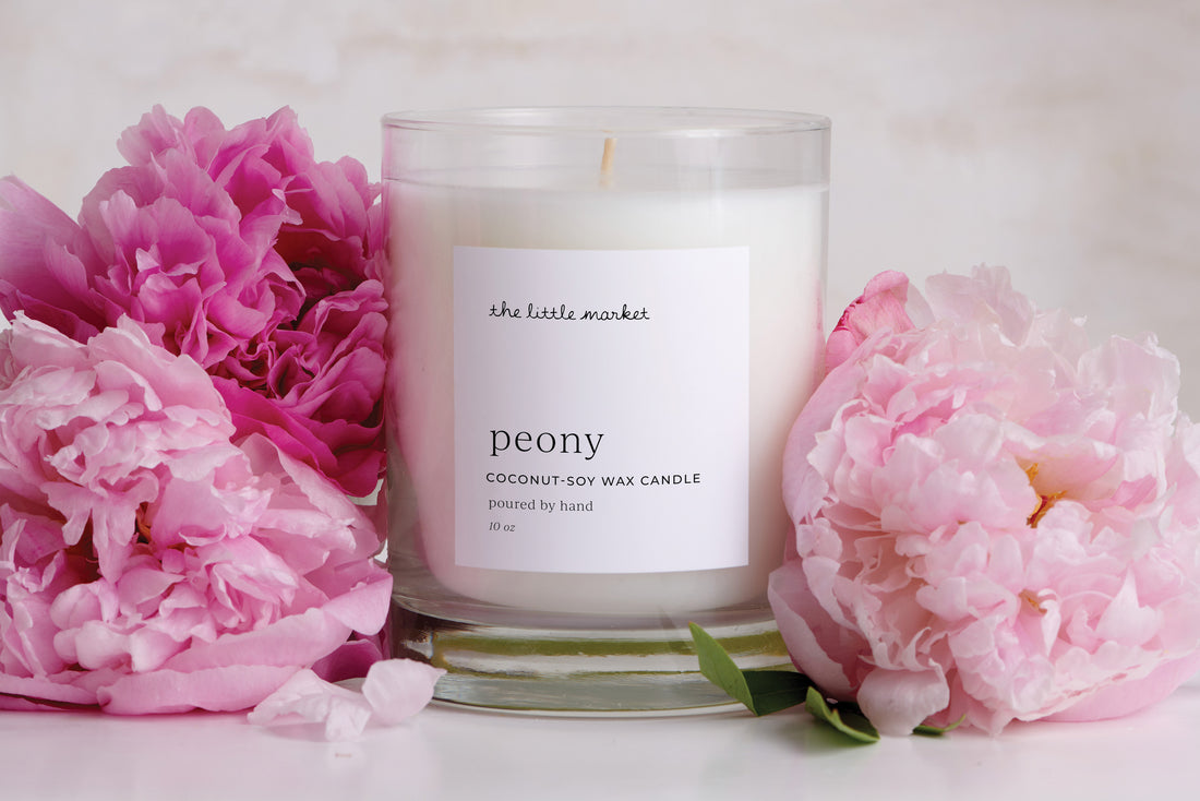Peony Candle