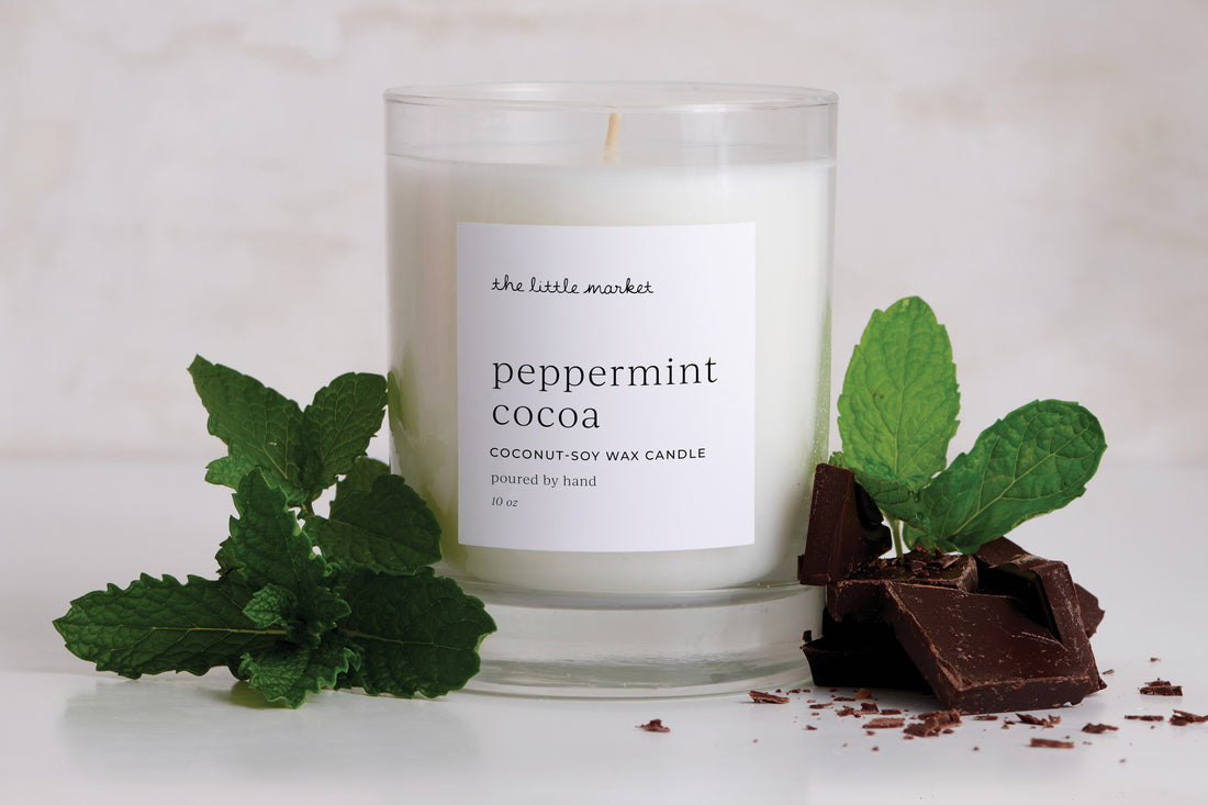 Peppermint Cocoa Candle