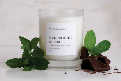 Peppermint Cocoa Candle