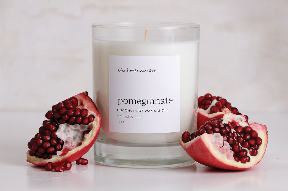 Pomegranate Candle