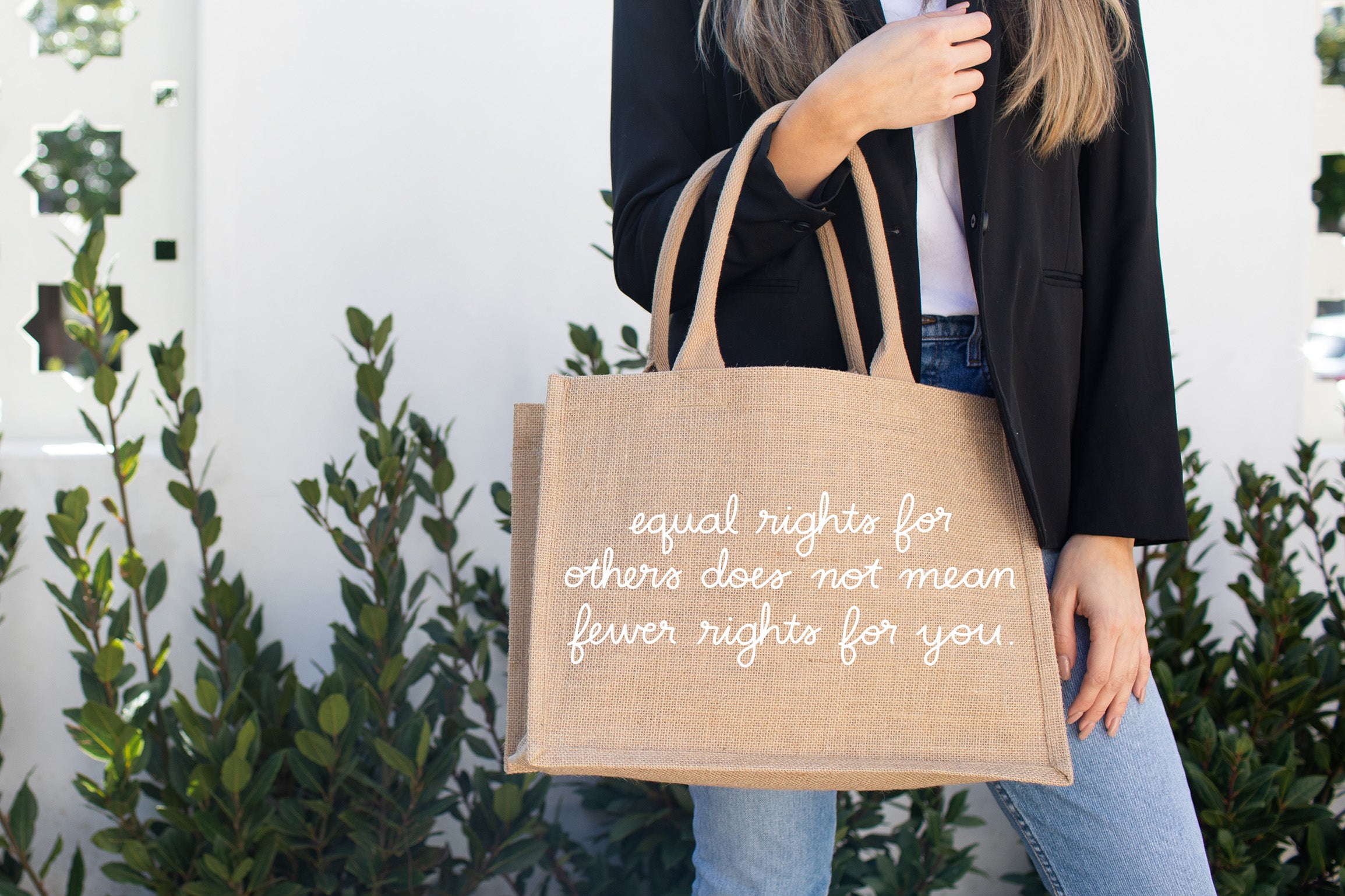 Shopping Tote - Equal Rights (double-sided)