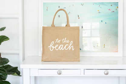 Shopping Tote - To the Beach