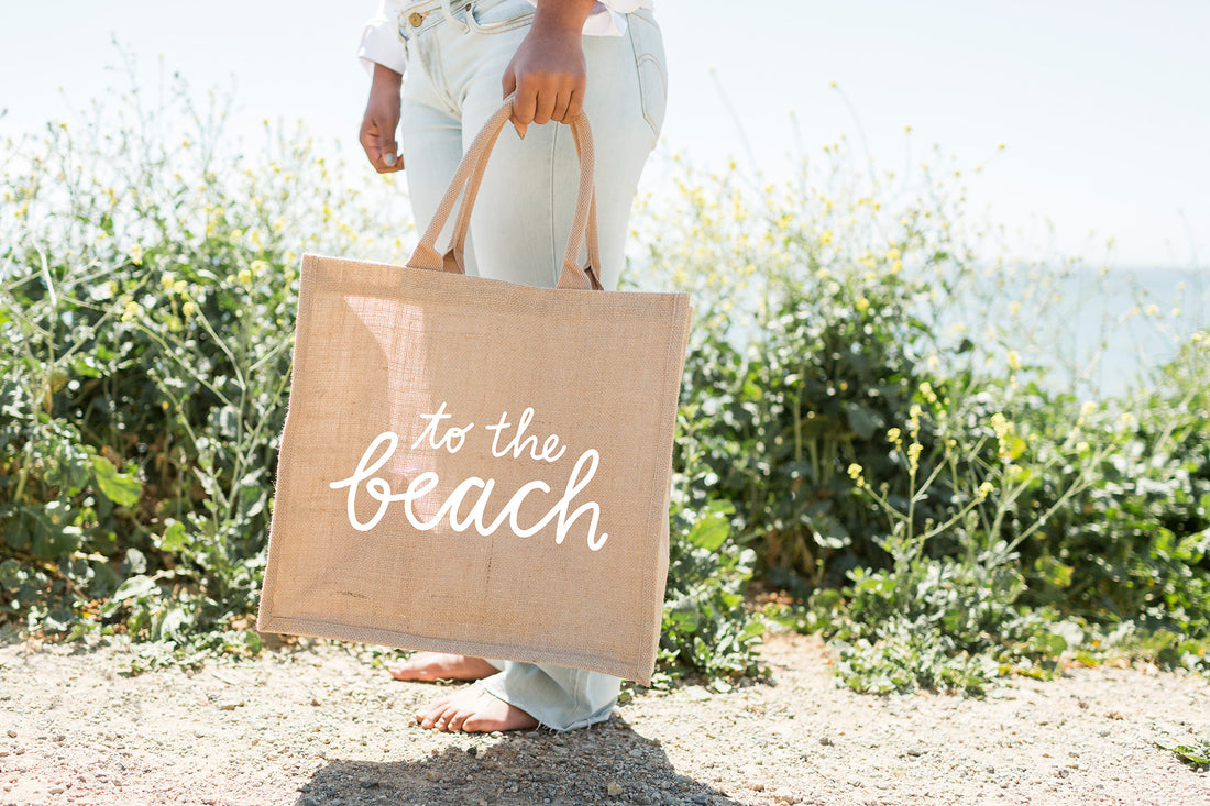 Shopping Tote - To the Beach