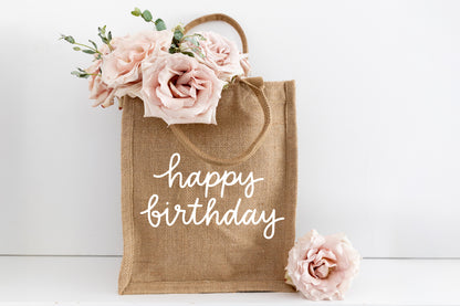 Gift Tote - Happy Birthday