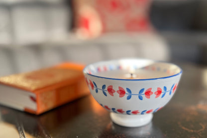 Tulip Bowl Candles