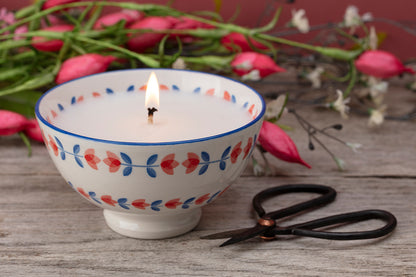 Tulip Bowl Candles